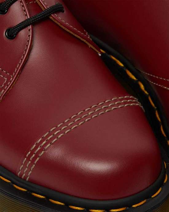 Zapatos Con Cordones Dr. Martens 1461 Bex Top Cap Mujer Vino MX-60749
